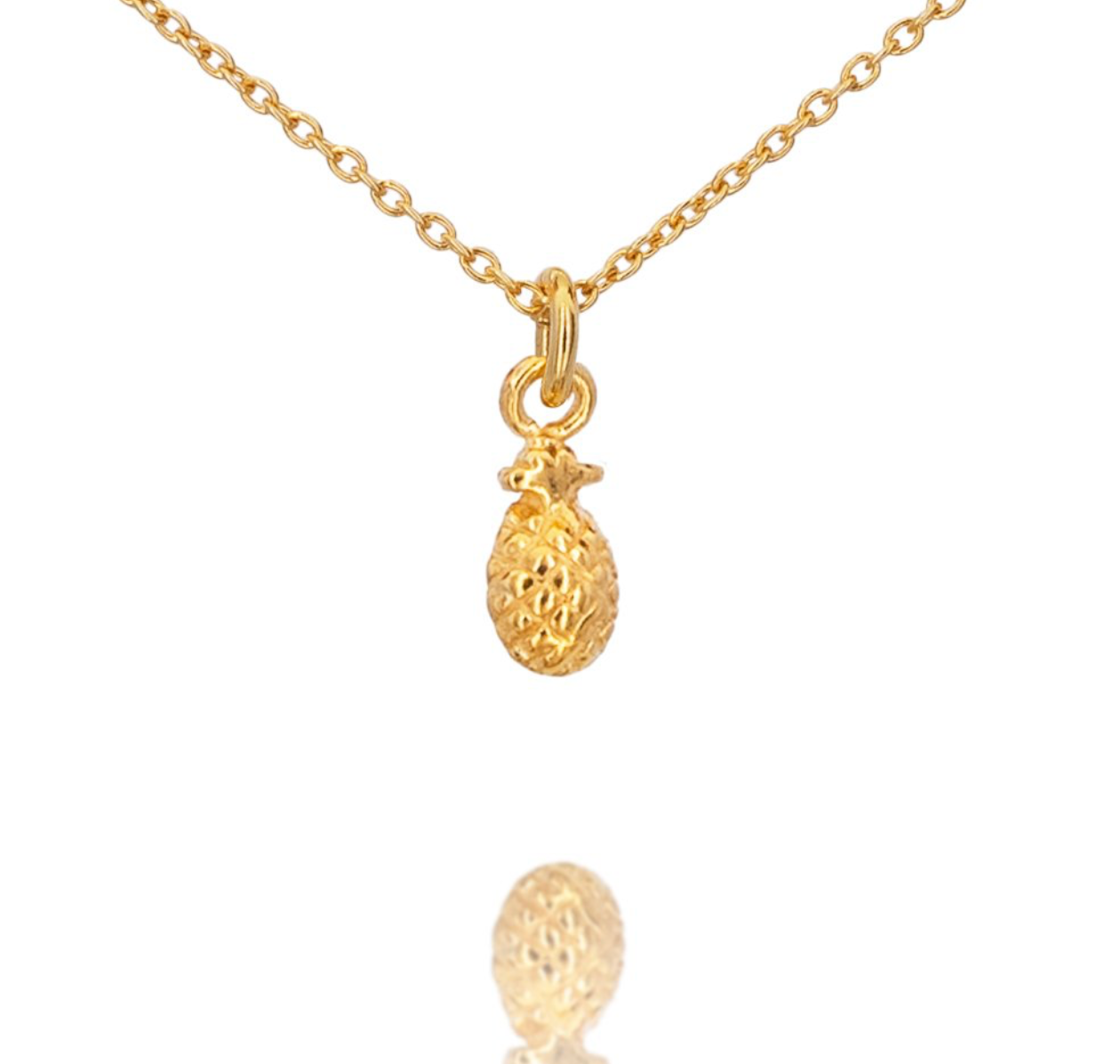 Tropical Charm Necklace (Pineapple)