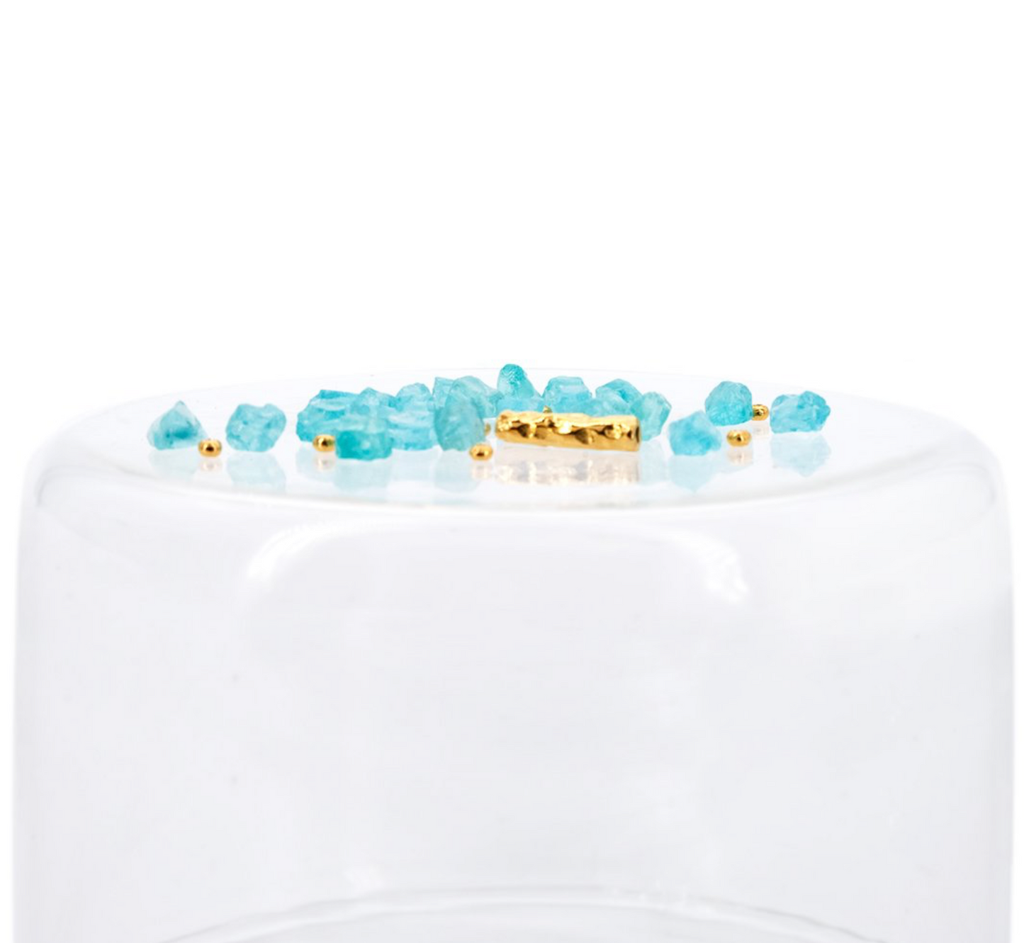 Tranquility Gemstone Bracelet (BlueApatite)