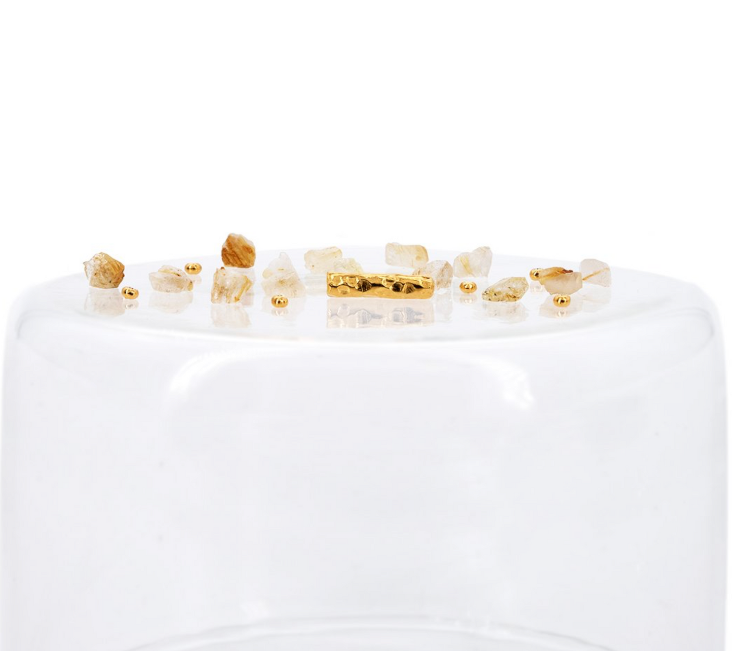 Tranquility Gemstone Bracelet (Golden Rutile)