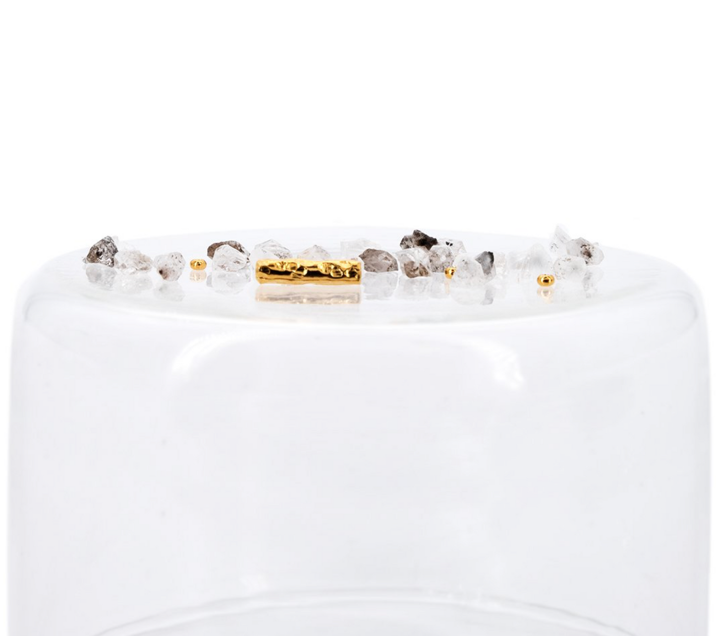 Tranquility Gemstone Bracelet (Herkimer Diamond)